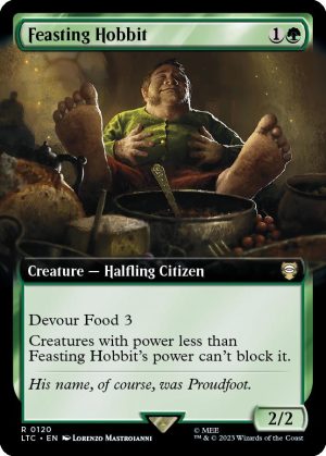 Feasting Hobbit (Extended Art) (ING)