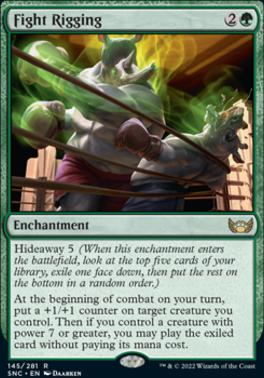 Fight Rigging (Foil) (ESP)