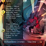 Summon: G.F. Cerberus (Borderless) (Foil) (ING)