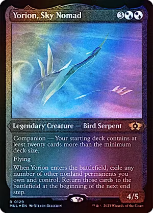 Yorion, Sky Nomad (Etched Foil) (ING)