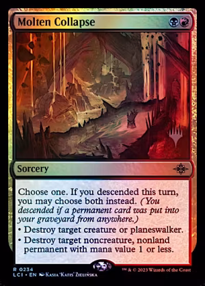 Molten Collapse (Promo) (Foil) (ING)
