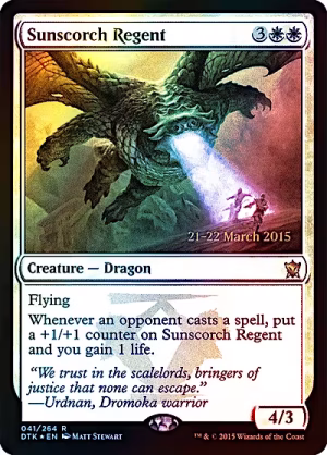 Sunscorch Regent (Promo) (Foil) (ING)