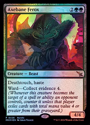 Axebane Ferox (Promo) (Foil) (ING)