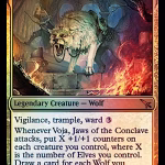Voja, Jaws of the Conclave (Prerelease Foil) (ING)