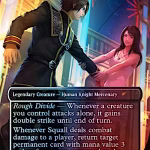 Squall, SeeD Mercenary (Borderless) (Foil) (ING)