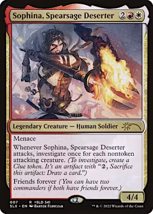 Sophina, Spearsage Deserter (ING)