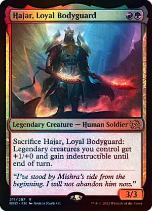 Hajar, Loyal Bodyguard (Foil) (ESP)