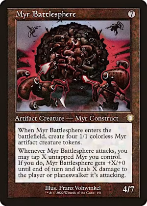 Myr Battlesphere (Retroframe) (ING)