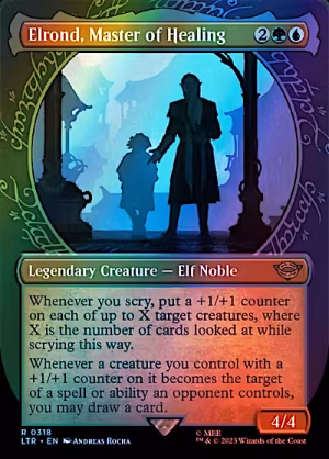 Elrond, Master of Healing (Showcase) (Foil) (ING)