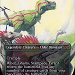 Ghalta, Stampede Tyrant (Borderless) (ING)