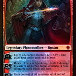 Rowan, Fearless Sparkmage (Foil) (ING)