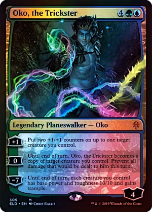 Oko, the Trickster (Foil) (ING)