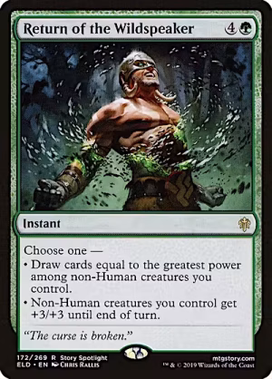 Return of the Wildspeaker (ESP)