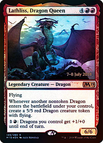 Lathliss, Dragon Queen (Promo) (Foil) (ESP)
