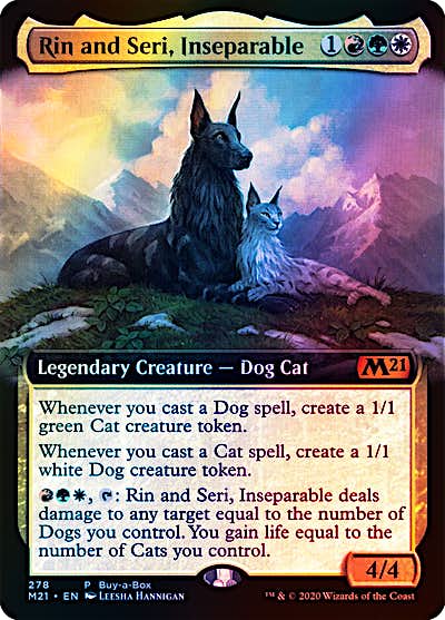 Rin and Seri, Inseparable (Promo) (Foil) (Extended Art) (ESP)